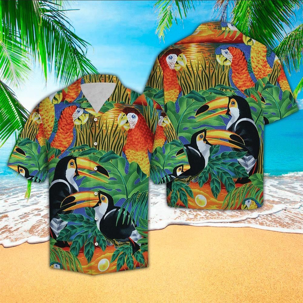 Toucan Hawaiian Shirt Toucan Lover Gifts Shirt For Men and Women