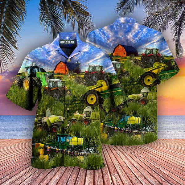 Tractor Just One More Tractor Edition - Hawaiian Shirt - Hawaiian Shirt For Men