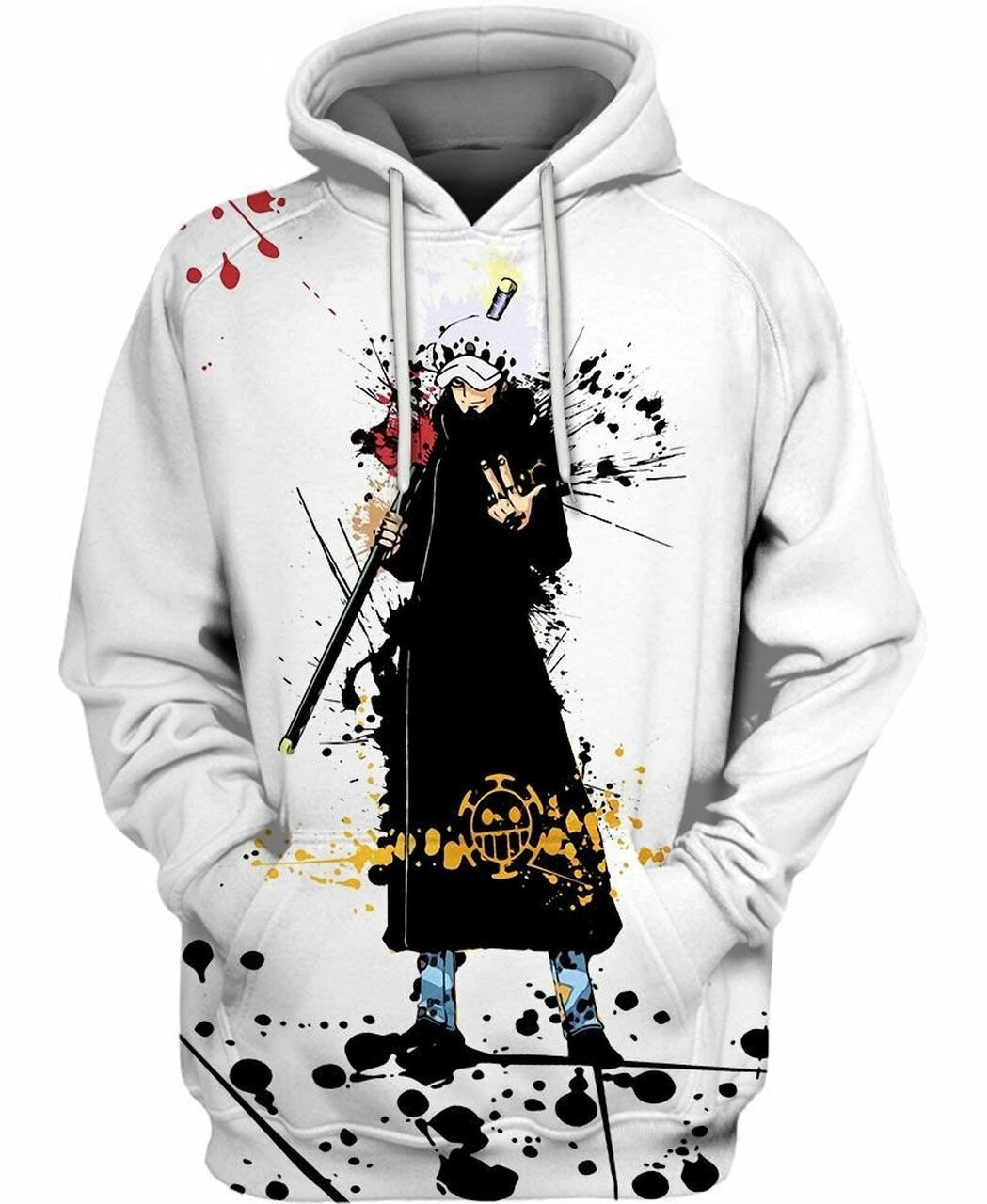 Trafalgar Law 3d All Over Print Hoodie