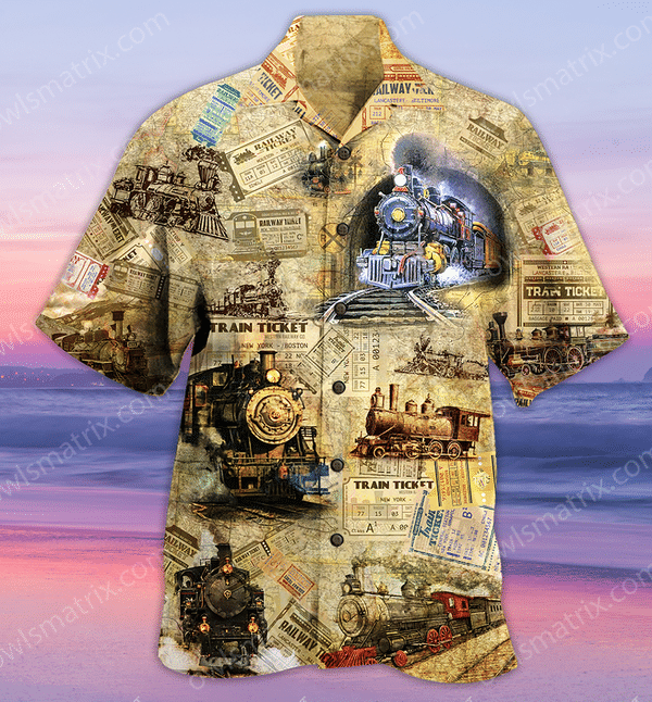 Train Amazing Locomotive Limited Edition - Hawaiian Shirt Hawaiian Shirt For Men