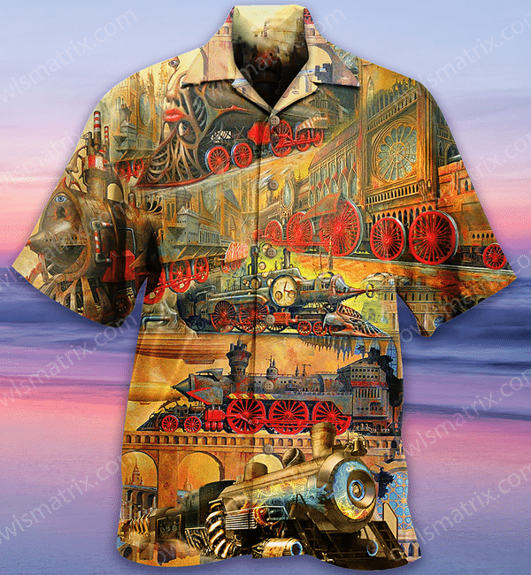 Train - My Life Is A Train Limited - Hawaiian Shirt - Hawaiian Shirt For Men