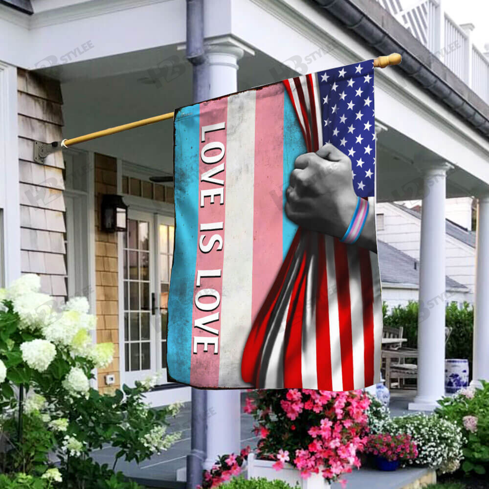 Transgender Flag Garden Flag House Flag