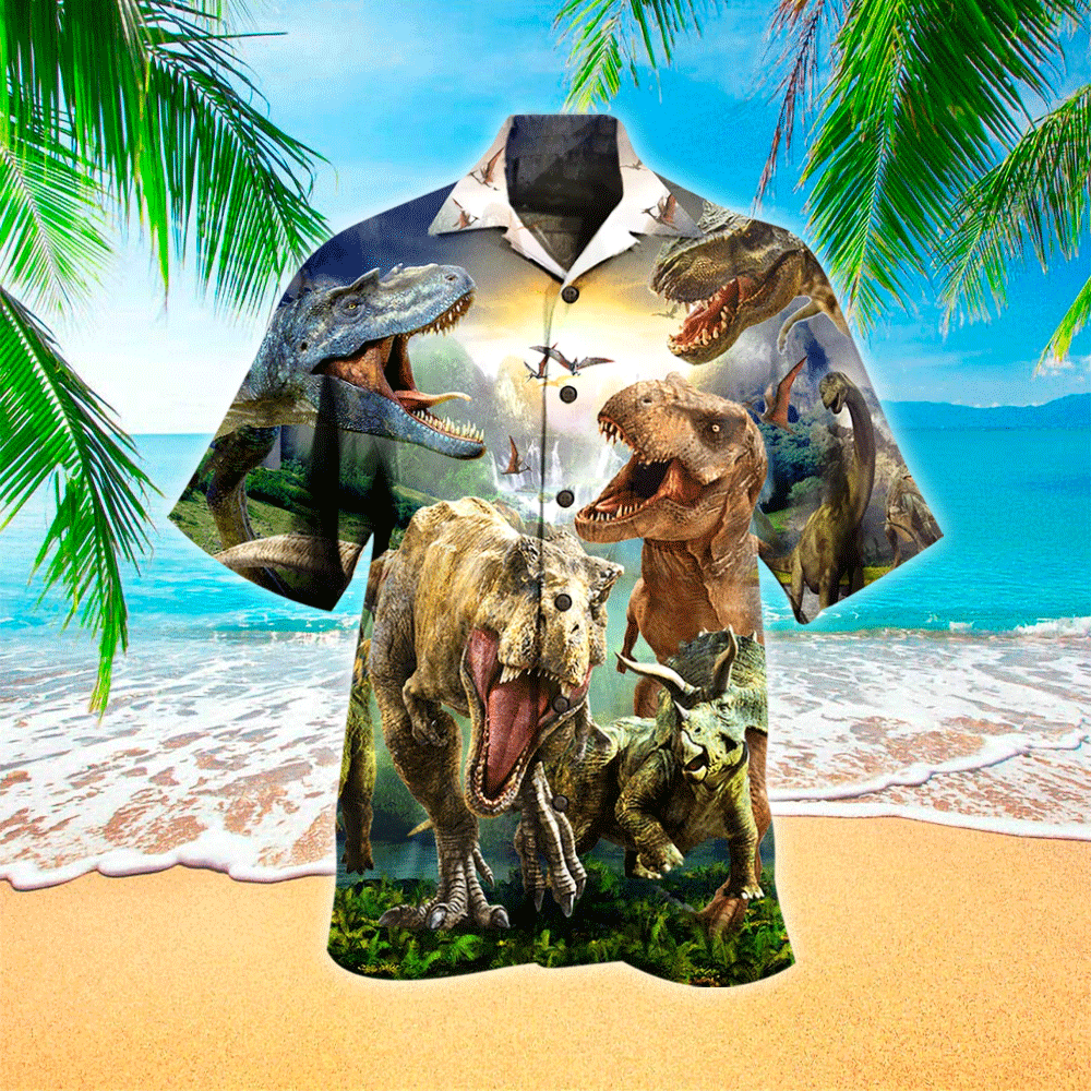 Triceratops Clothing Triceratops Lover Hawaiian Shirts Shirt for Men and Women