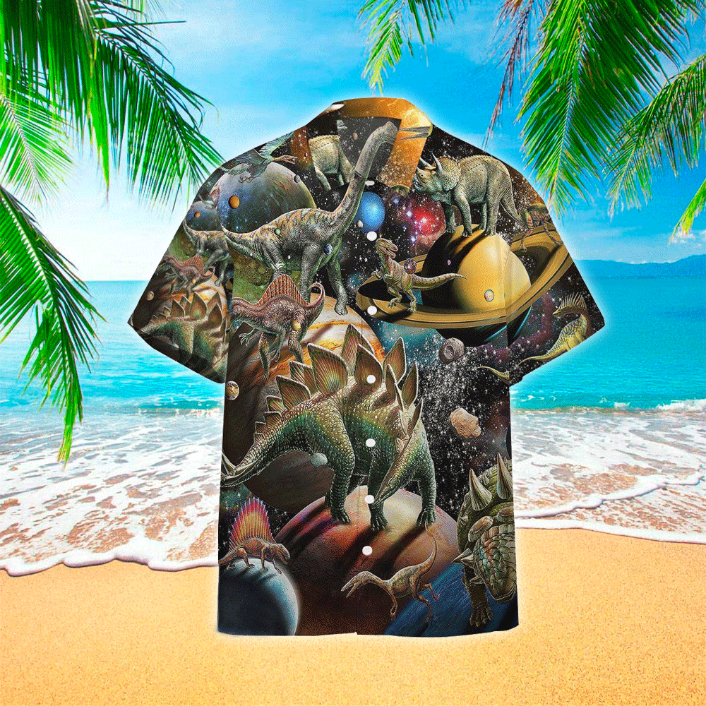 Triceratops Hawaiian Shirt Triceratops Apparel Lover Shirt for Men and Women