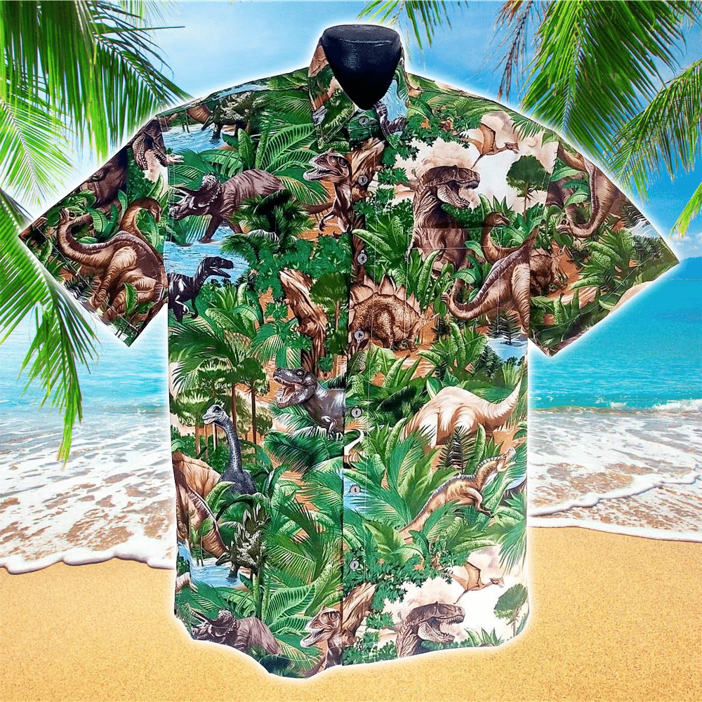 Triceratops Shirt Triceratops Cool Hawaiian Shirt for Men and Women