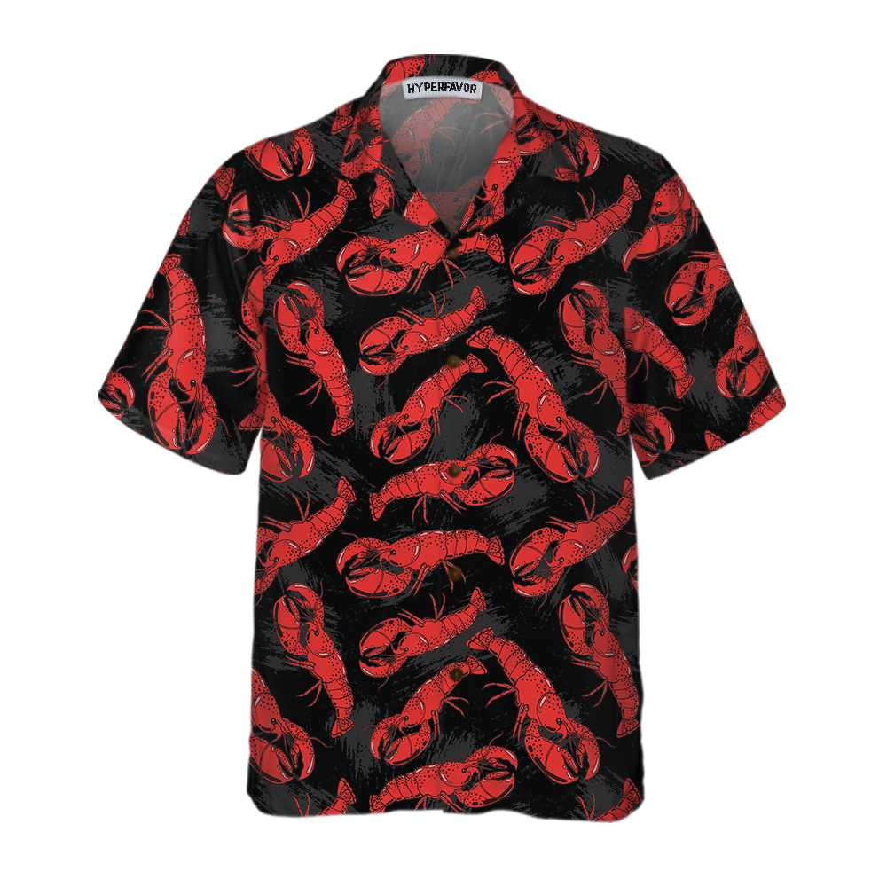 Tropical Lobster Hawaiian Shirt Red Lobster Shirt For Men  Women Gift For Lobster Lovers