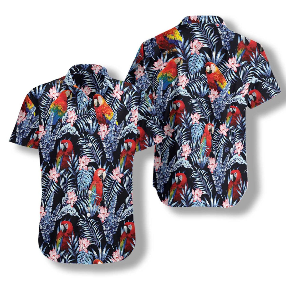 Tropical Parrot Hawaiian Shirt