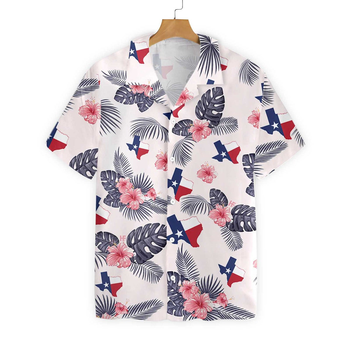 Tropical Texas Hawaiian Shirt Its Not A Party Until A Texas Girl Walks In Shirt Proud Texas Shirt For Men