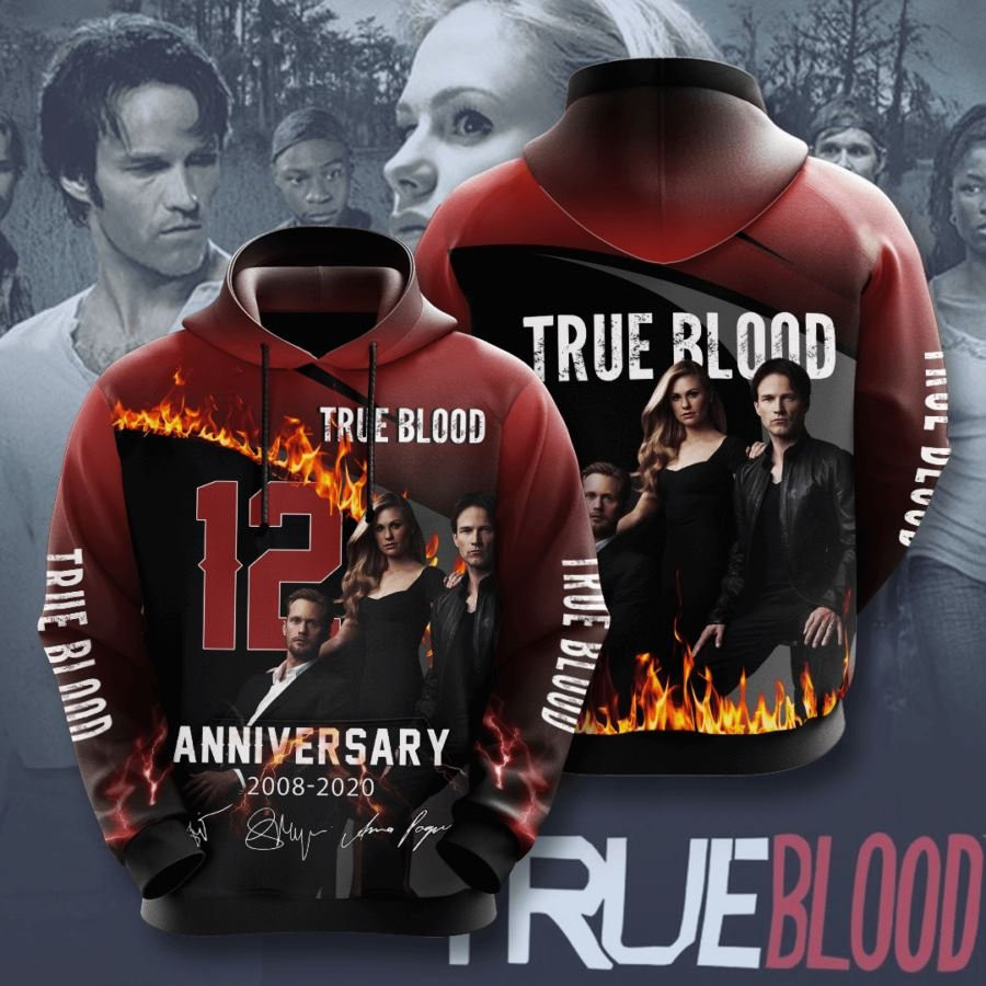 True Blood No2036 Custom Hoodie 3D