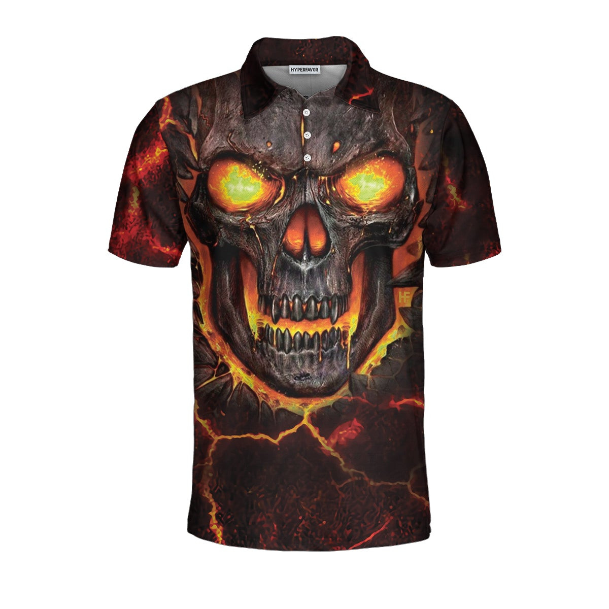 Tucking Fen Pin Polo Shirt Skull Bowling Polo Shirt Design Scary Halloween Gift For Bowling Lovers