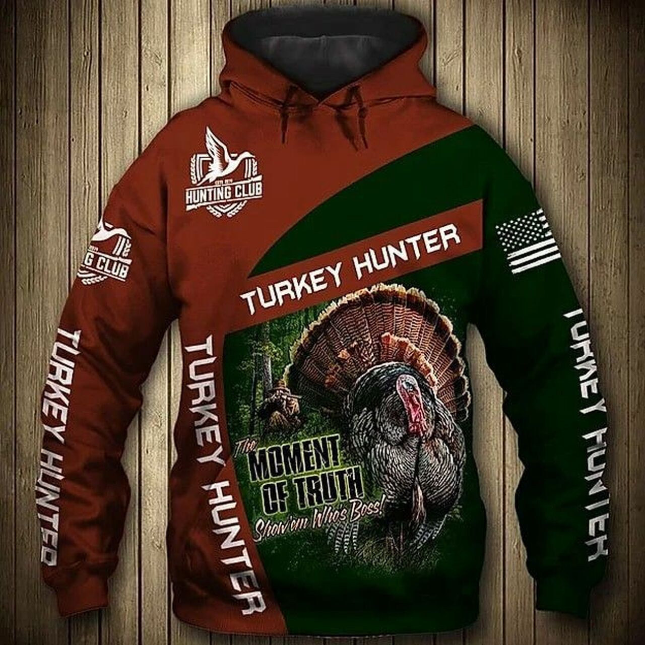 Turkey Hunters Pullover Hoodie 3d For Men For Women All Over Printed Hoodie