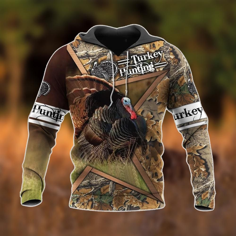 Turkey Hunting Star 3D All Over Print | Hoodie | Unisex | Fu