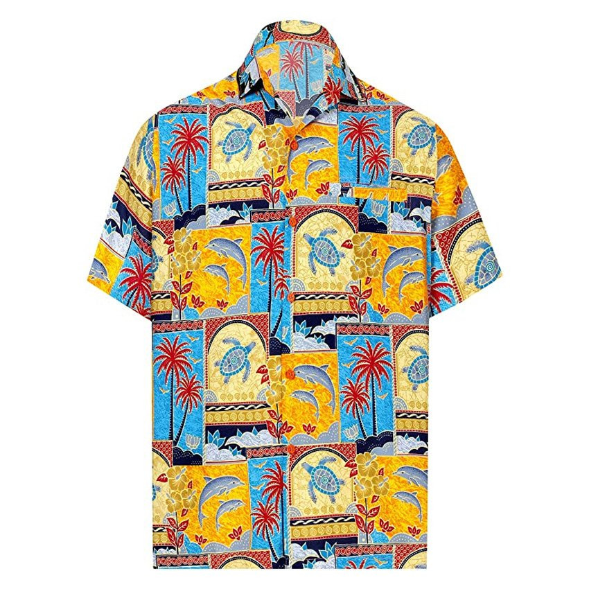 Turtle Shirt Turtle Hawaiian Shirt For Turtle Lovers Summer Aloha Shirt, Short Sleeve Hawaiian Shirt