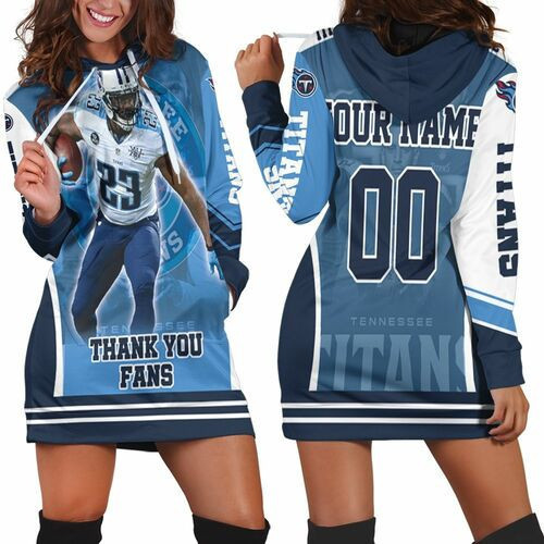 Tye Smith 23 Super Bowl 2021 Tennessee Titans Afc South Champions Personalized Hoodie Dress Sweater Dress Sweatshirt Dress