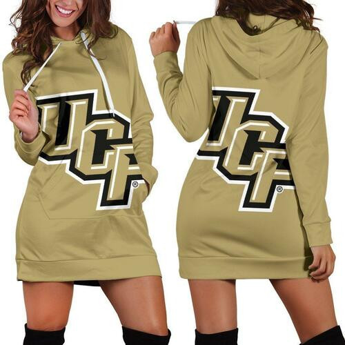 Ucf Knights Hoodie Dress Sweater Dress Sweatshirt Dress 3d All Over Print For Women Hoodie