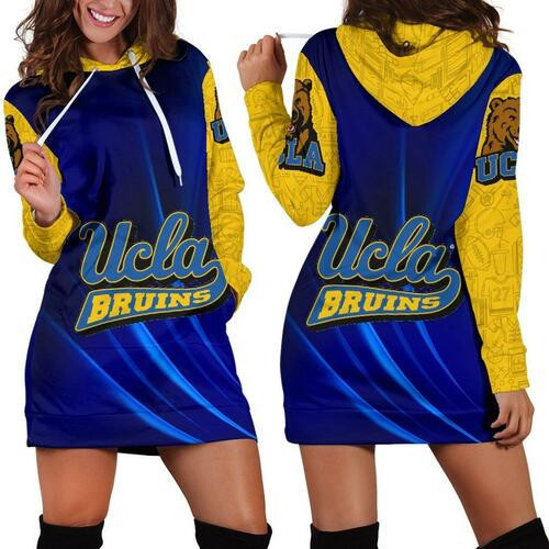 Ucla Btuins Hoodie Dress Sweater Dress Sweatshirt Dress 3d All Over Print For Women Hoodie