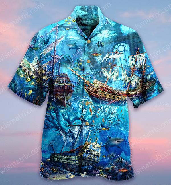 Underwater Treasures The Forgotten Ships Limited - Hawaiian Shirt Hawaiian Shirt For Men