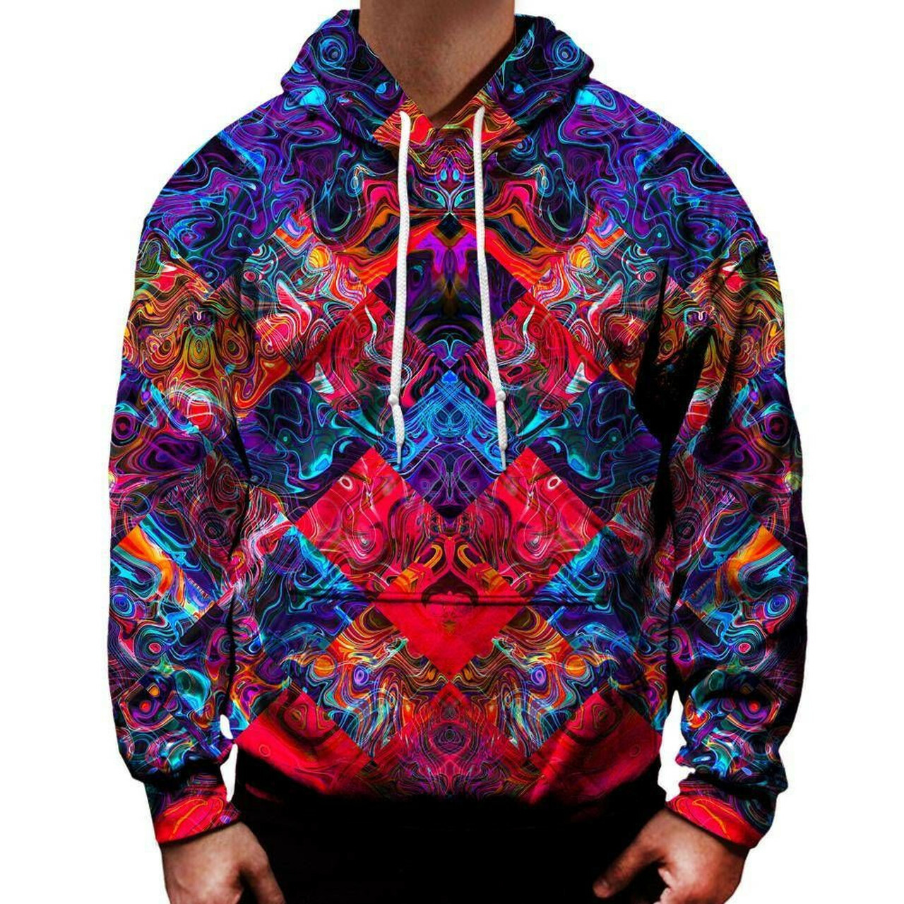 Unexplained 3d All Over Printed Hoodie