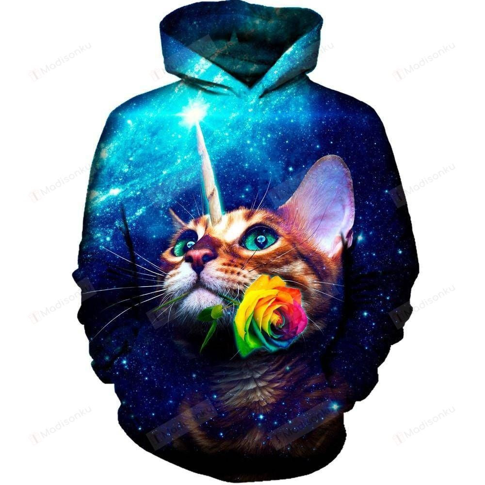 Unicat 3D All Over Print Hoodie