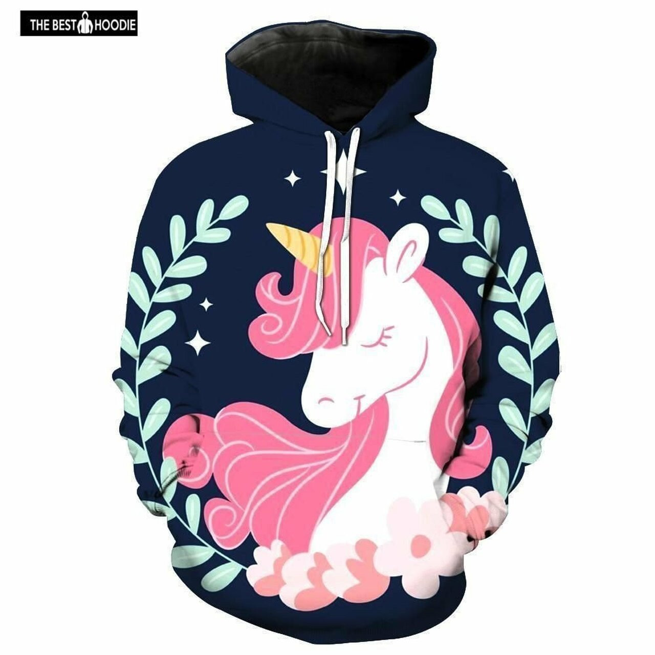 Unicorn 3d All Over Print Hoodie