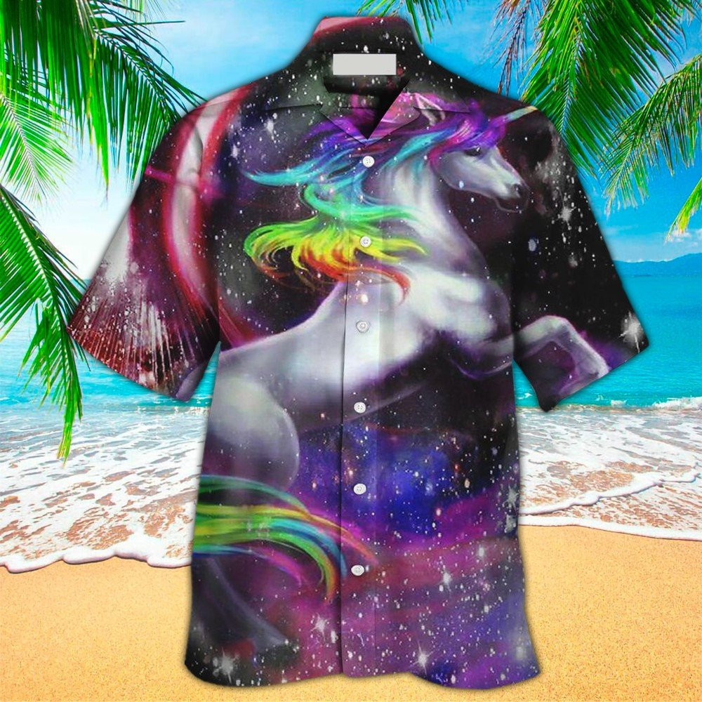 Unicorn Aloha Shirt Perfect Hawaiian Shirt For Unicorn Lover Shirt For Men and Women