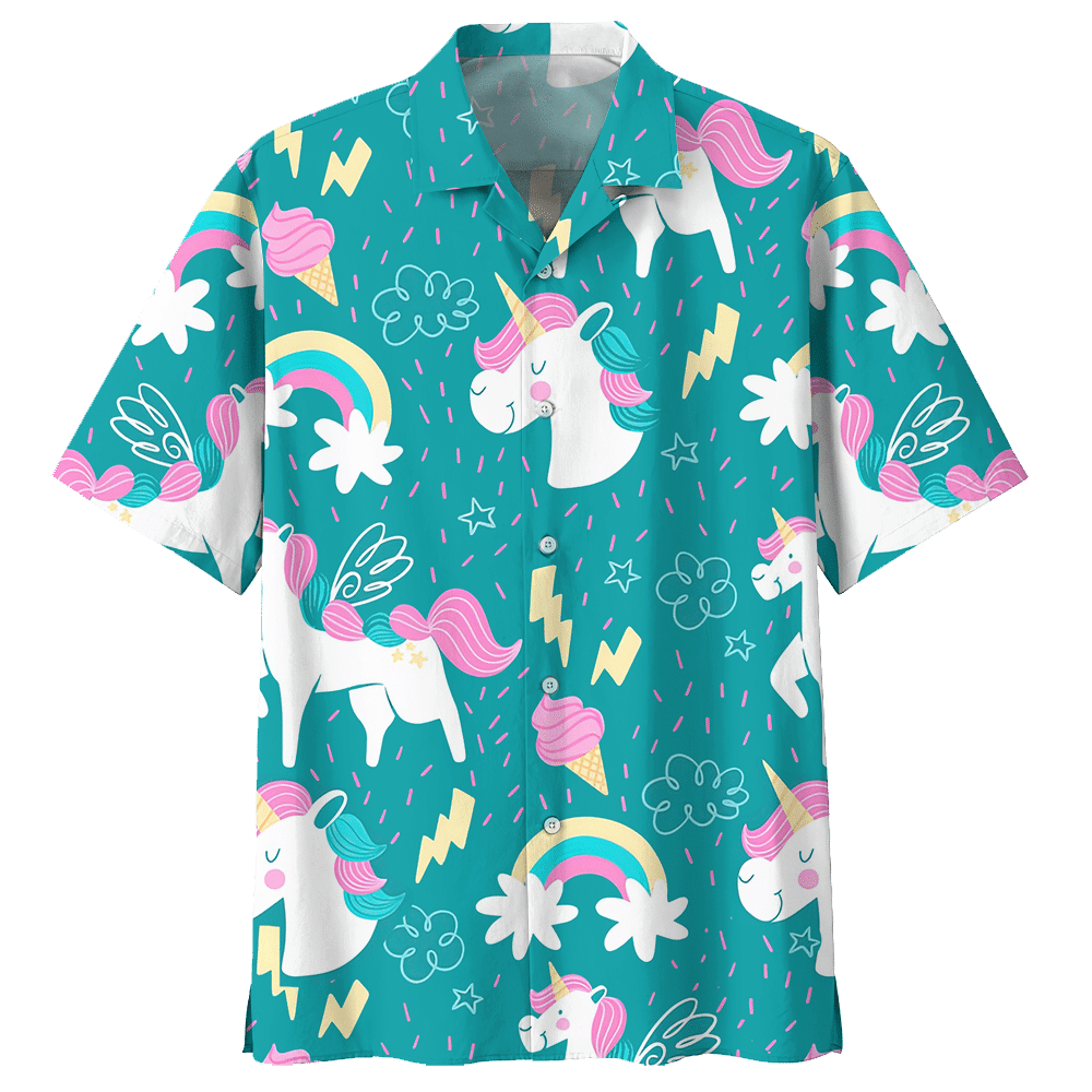 Unicorn Hawaiian Shirt - Hawaiian Shirt For Men