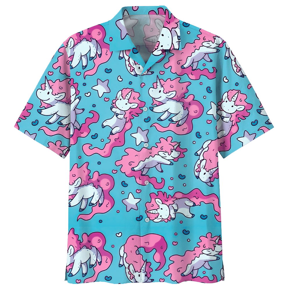 Unicorn Hawaiian Shirt - Hawaiian Shirt For Men