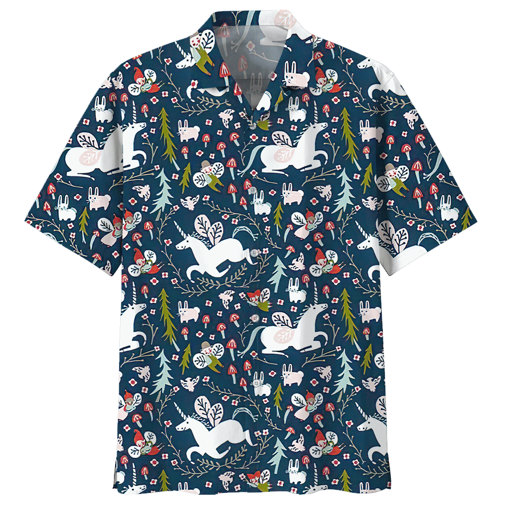 Unicorn Hawaiian Shirt - Hawaiian Shirt For Men