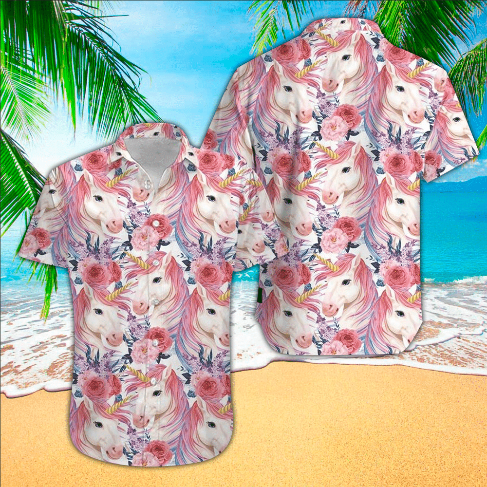 Unicorn Hawaiian Shirt Perfect Gift Ideas For Unicorn Lover Shirt For Men and Women