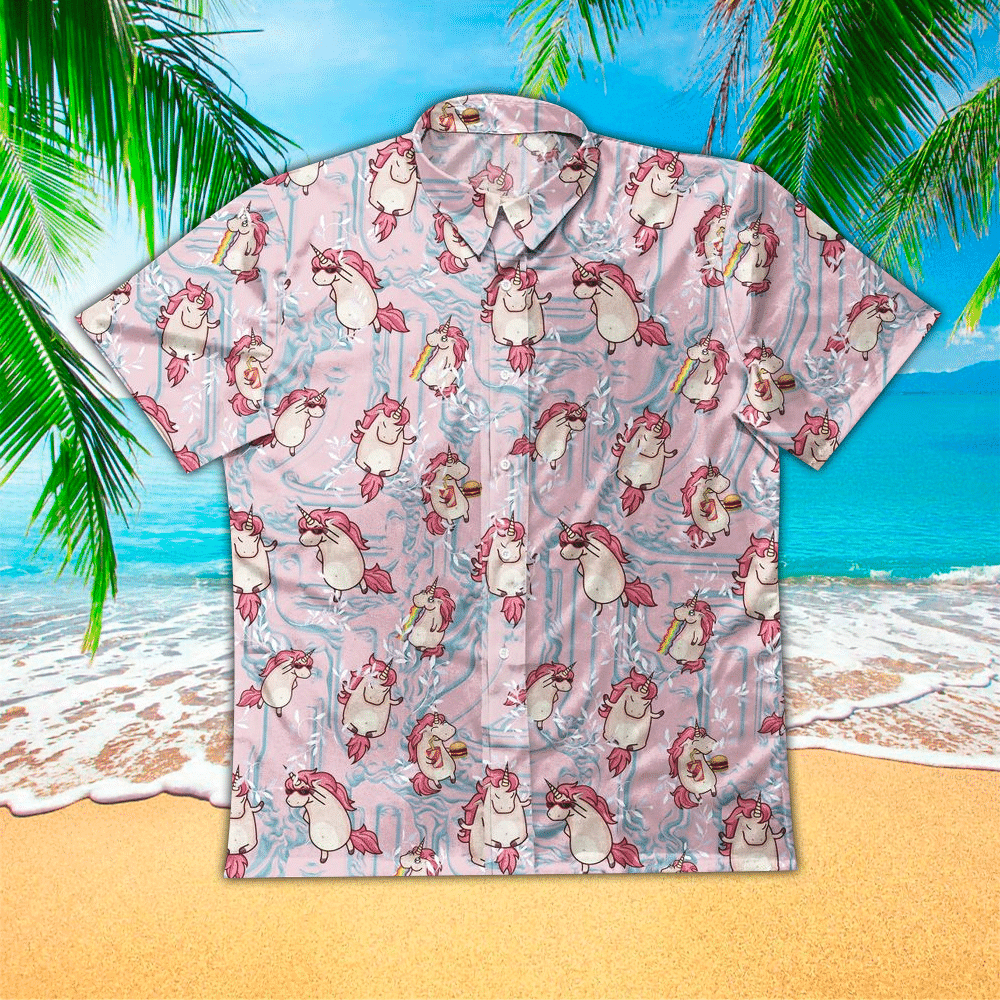 Unicorn Hawaiian Shirt Perfect Unicorn Clothing Shirt For Men and Women