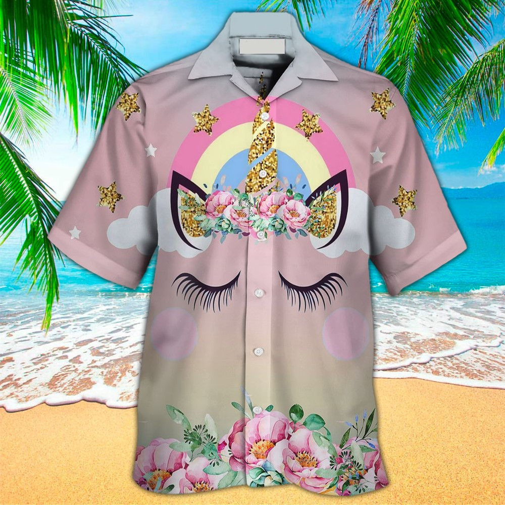 Unicorn Hawaiian Shirt Perfect Unicorn Clothing Shirt For Men and Women