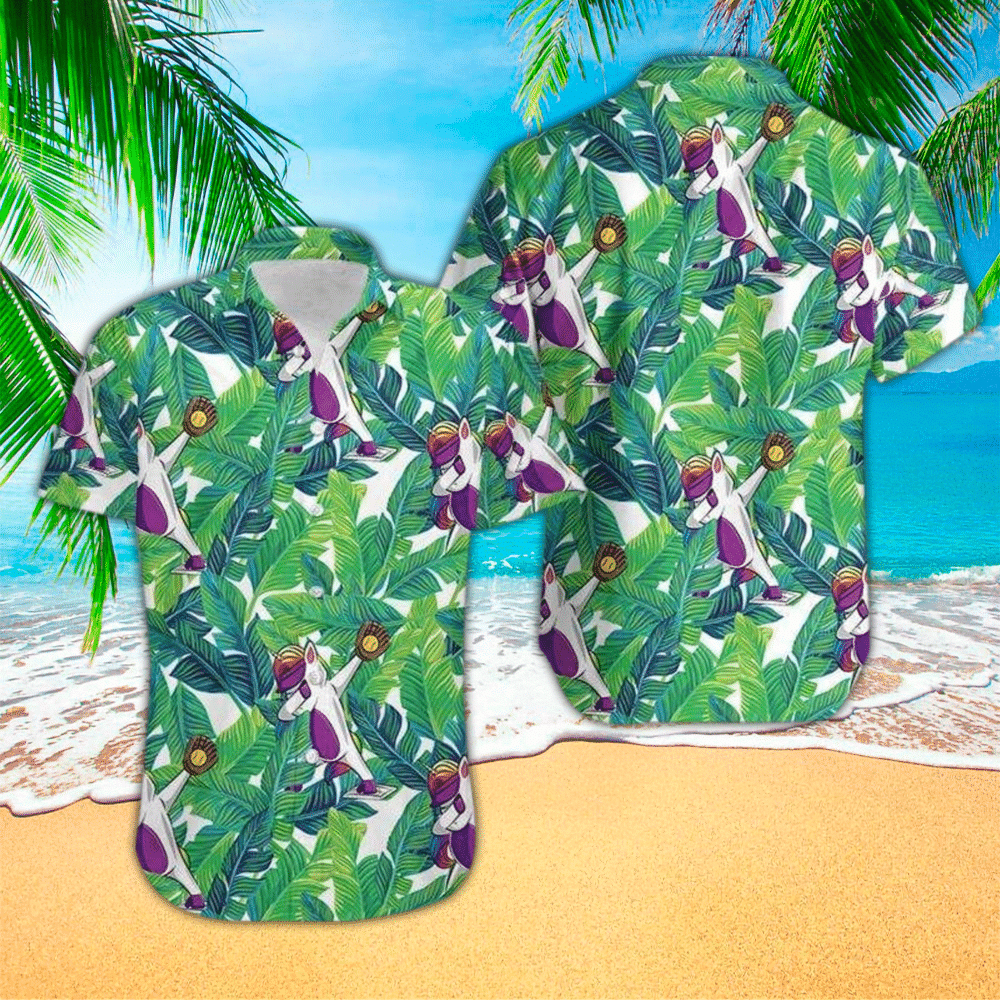 Unicorn Hawaiian Shirt Unicorn Button Up Shirt For Men and Women