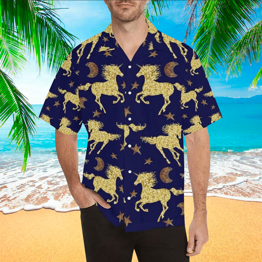 Unicorn Hawaiian Shirt Unicorn Lover Gifts Shirt For Men and Women