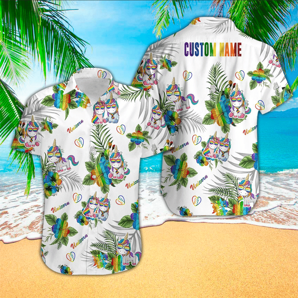 Unicorn Hawaiian Shirt Unicorn Lover Gifts Shirt For Men and Women