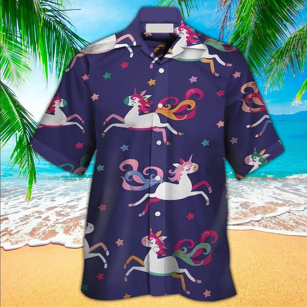 Unicorn Hawaiian Shirt Unicorn Lover Gifts Shirt For Men and Women