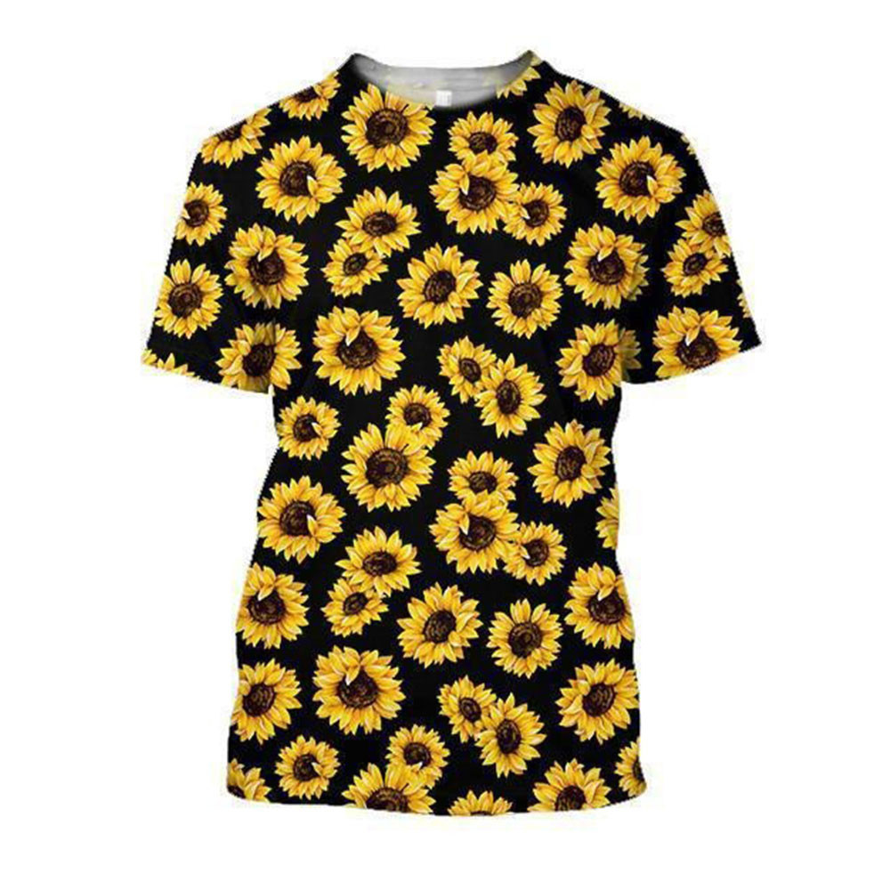 Unique Sunflower T Shirt Outstanding Sunflower Apparel Shirt For Men and Women