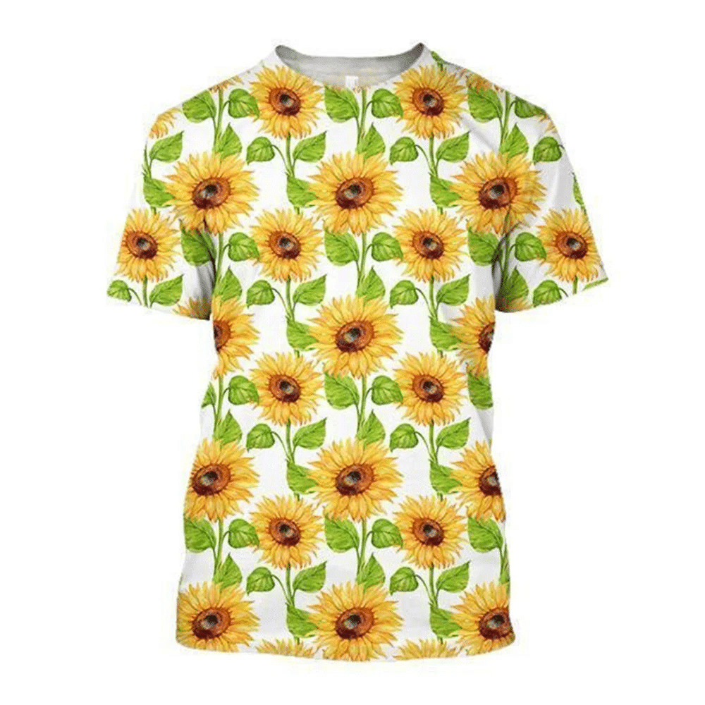 Unique Sunflower T Shirt Outstanding Sunflower Apparel Shirt For Men and Women