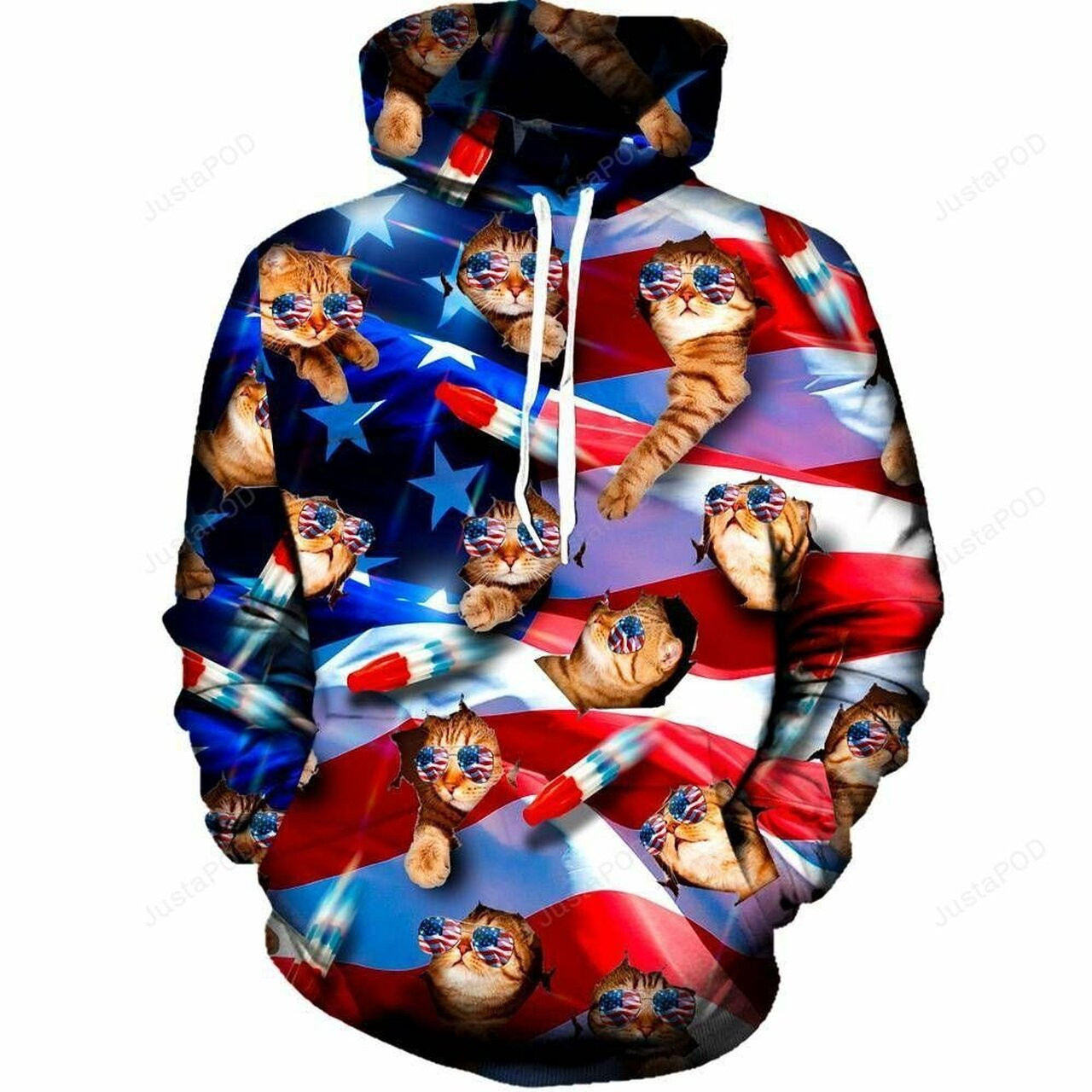 United Cats For Unisex 3d All Over Print Hoodie, Zip-up Hoodie