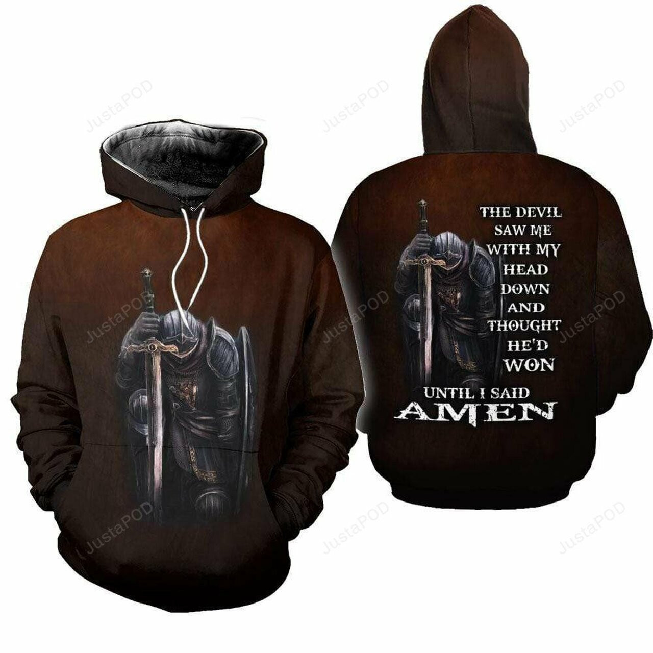 Untill I Said Amen 3d All Print Hoodie