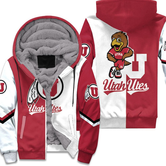 Utah Utes Mascot For Utes Fan 3D Fleece Hoodie