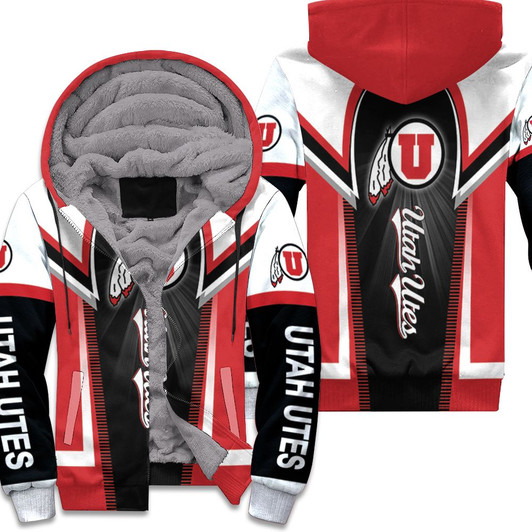 Utah Utes Ncaa For Utes Fan 3D Fleece Hoodie