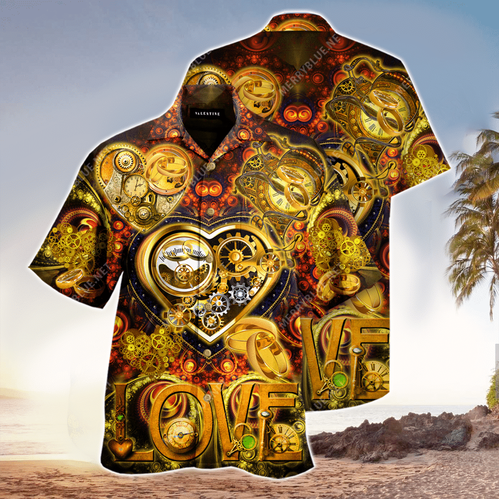 Valentine Shirt Valentine Hawaiian Shirt For Valentine Lovers Shirt for Men and Women