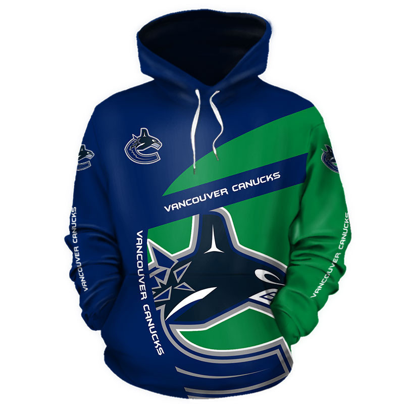 Vancouver Canucks Ice Team Pullover Hoodie