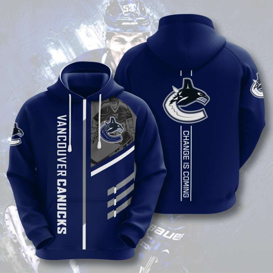 Vancouver Canucks No2064 Custom Hoodie 3D