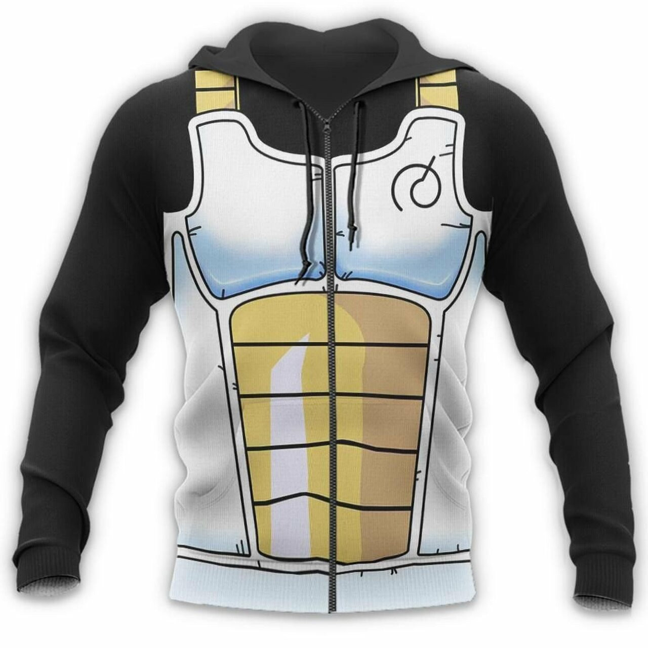 Vegeta Saiyan Battle Armor Dragon Ball Super Apparel 3d All Over Print Hoodie