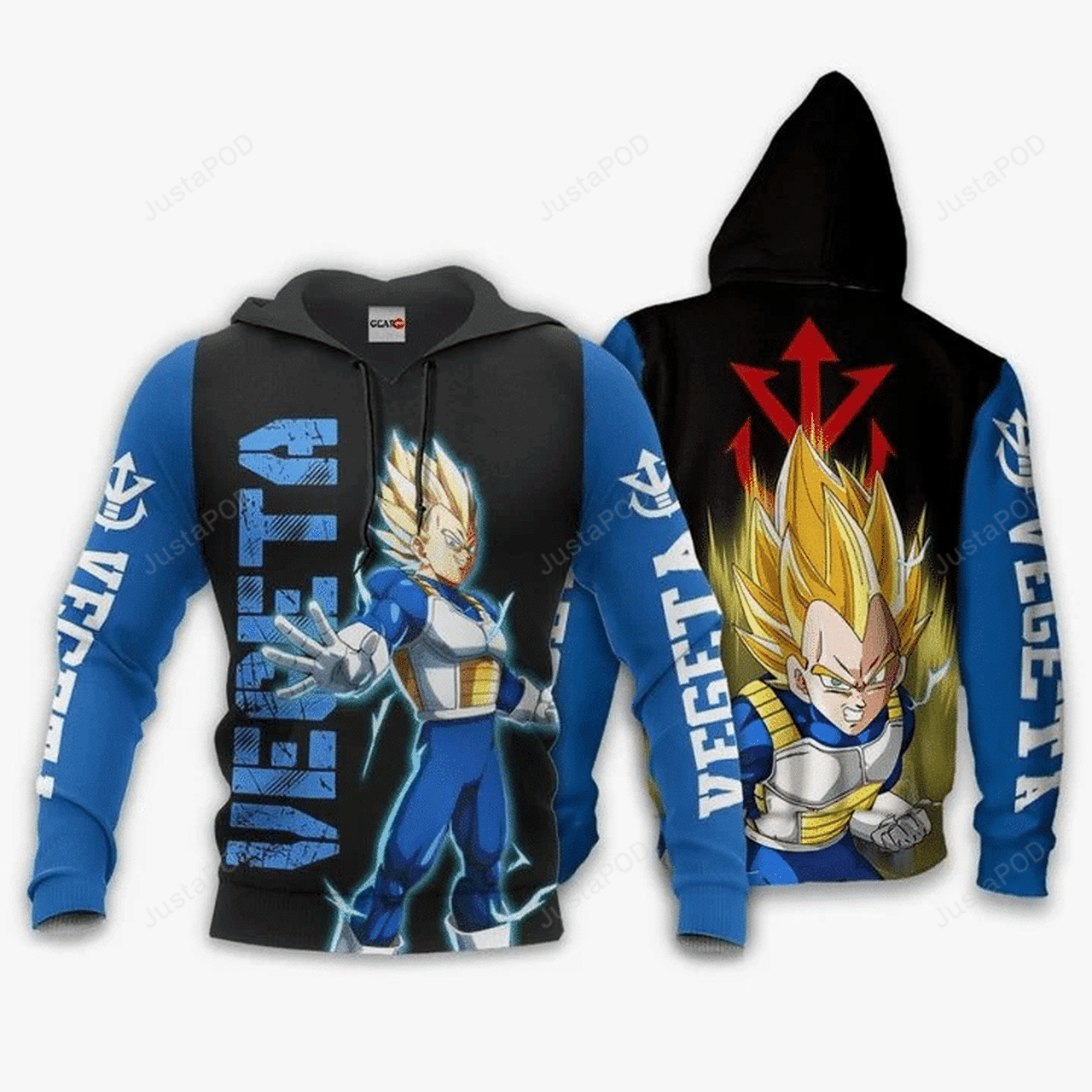 Vegeta Super Saiyan Dragon Ball Anime 3d All Over Print Hoodie