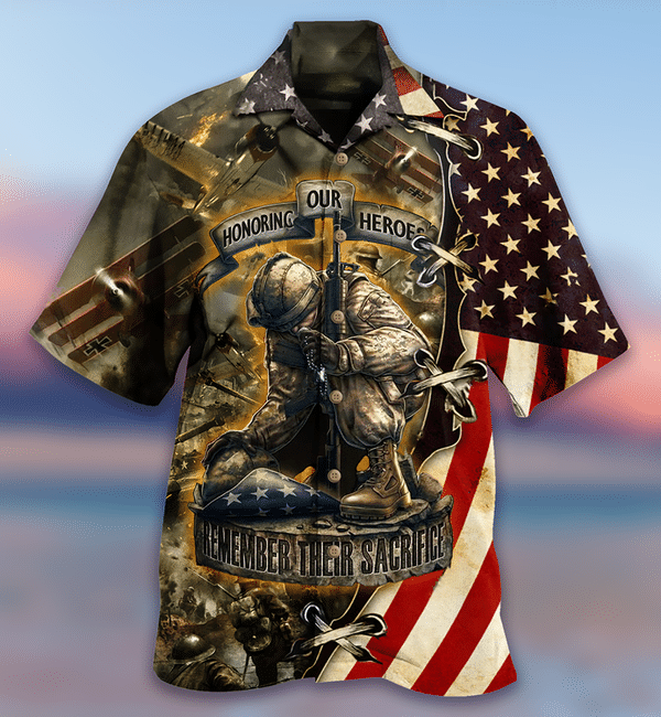 Veteran Honoring Our Heros Limited Edition - Hawaiian Shirt Hawaiian Shirt For Men