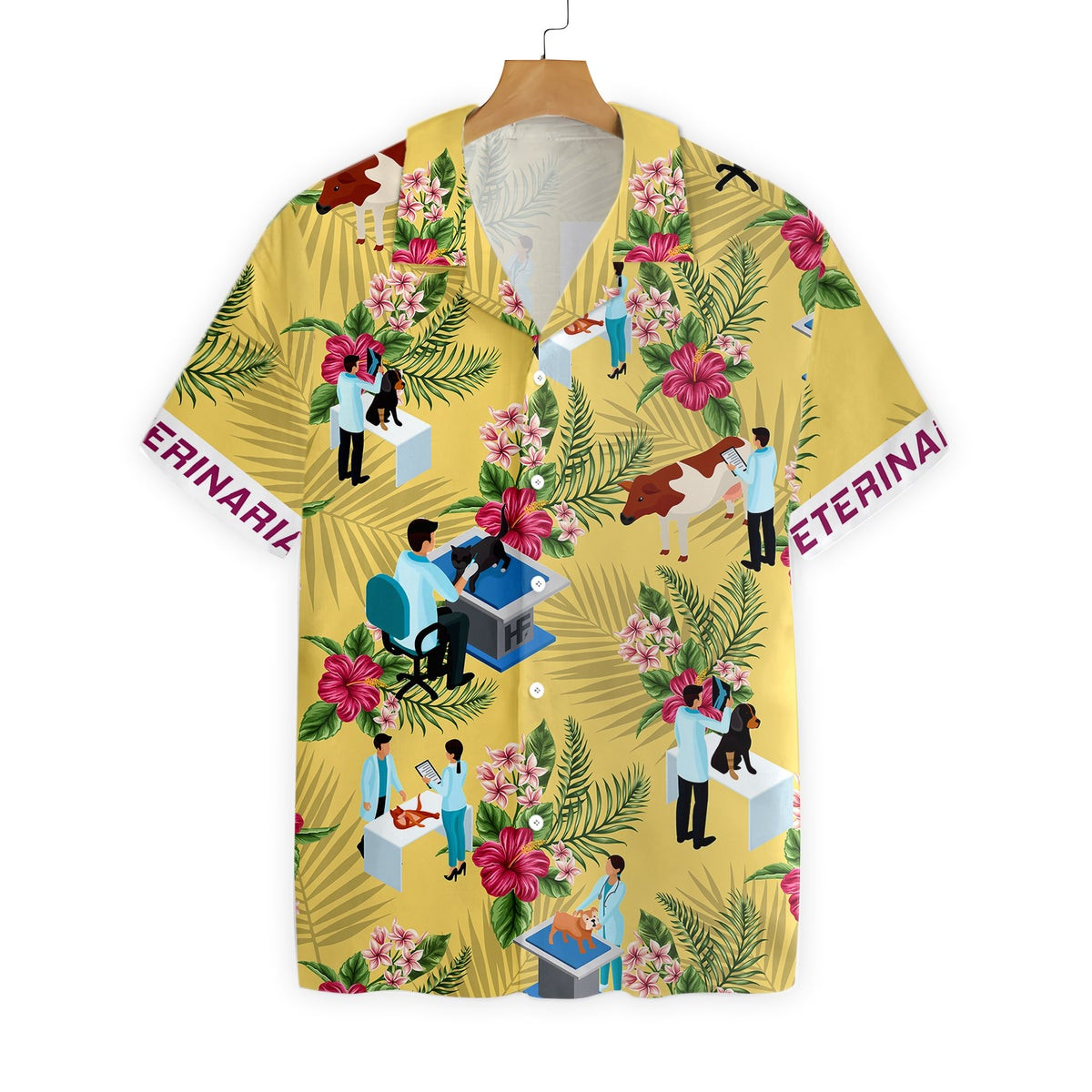 Veterinarian Hawaiian Shirt