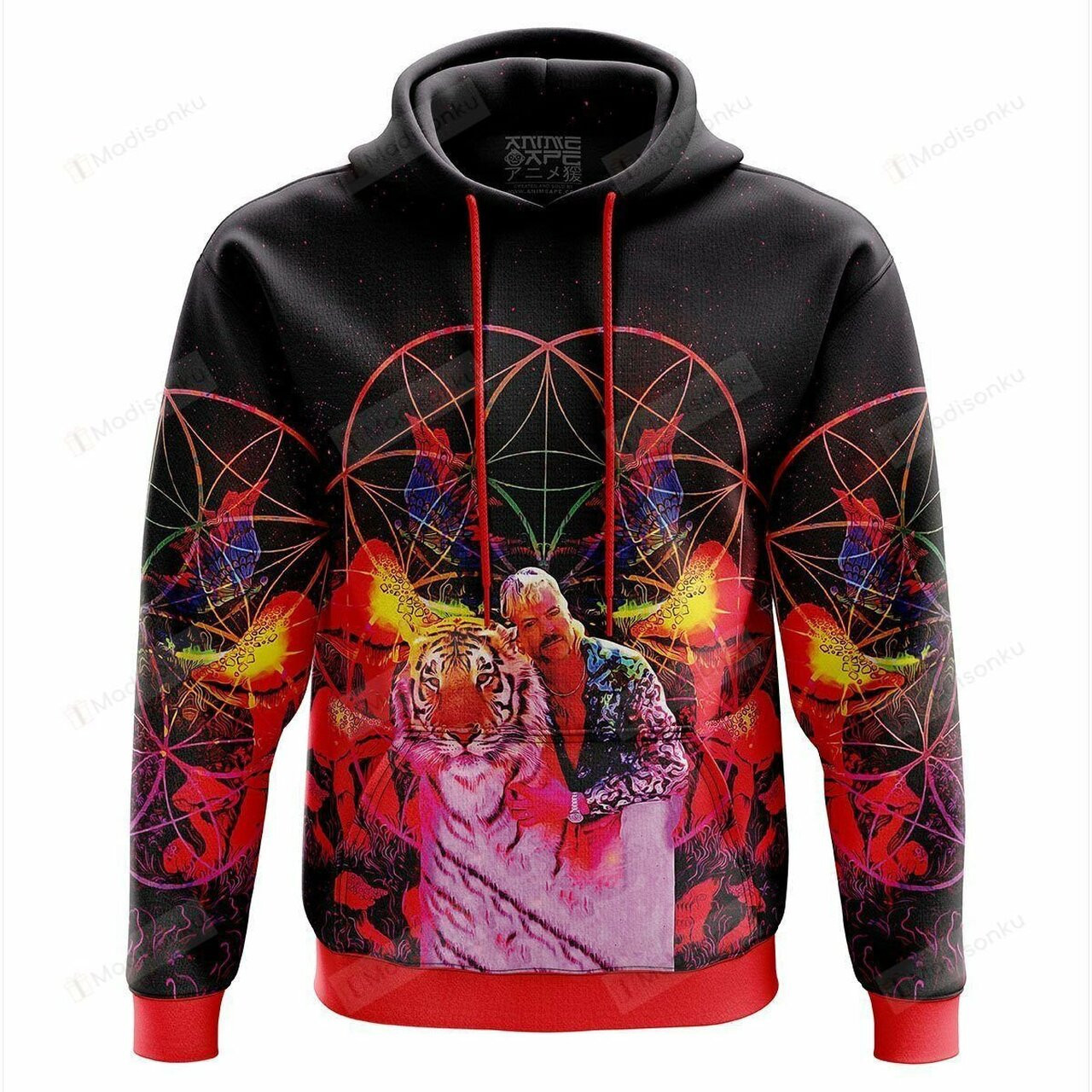 Vibing Joe Exotic Tiger King 3d All Over Print Hoodie