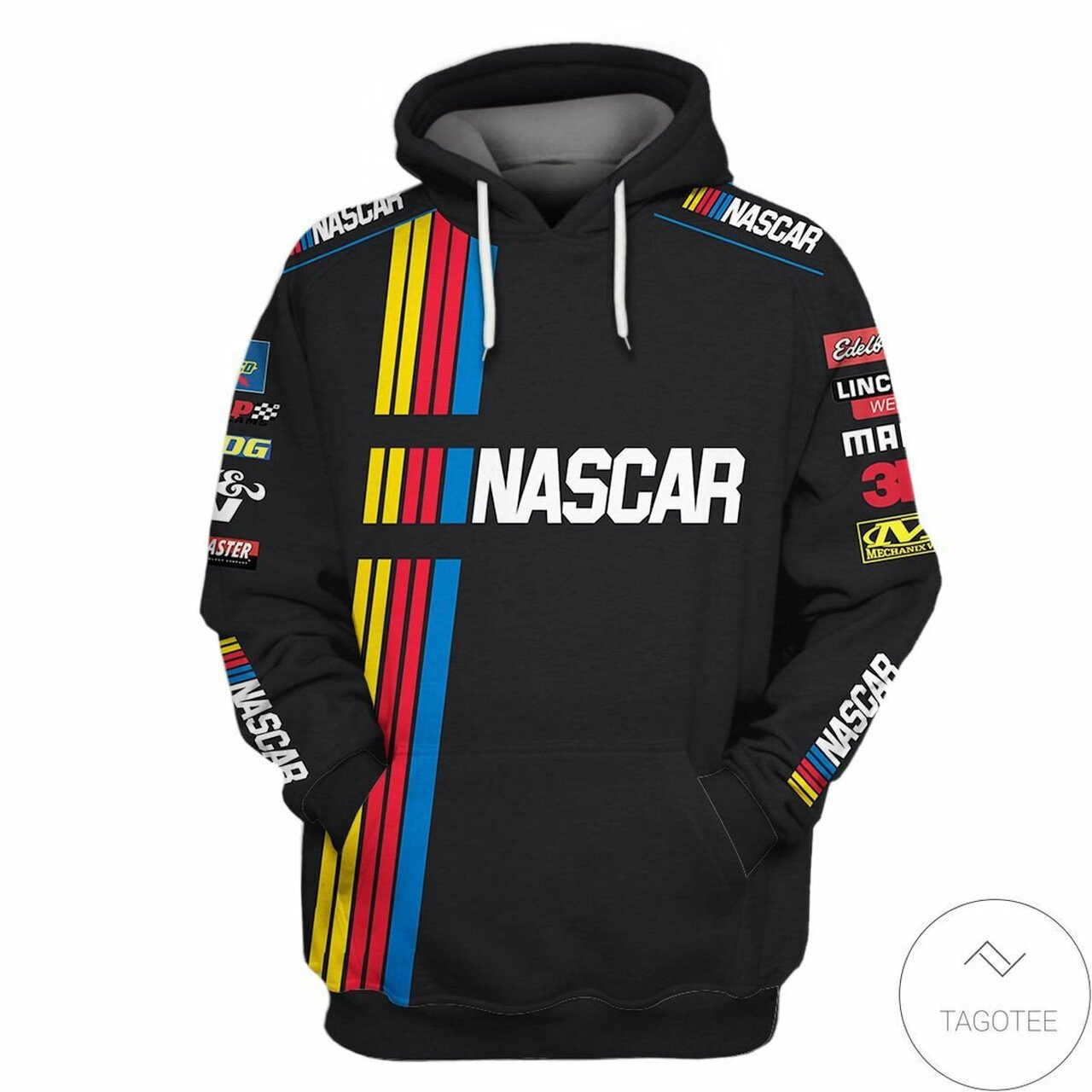 Vibrant Nascar 3d All Over Print Hoodie